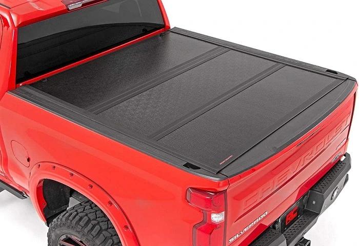 Soft Tri-Fold Tonneau Cover For 2019-2025 Chevy Silverado/GMC Sierra 1500 5.8 Ft Bed