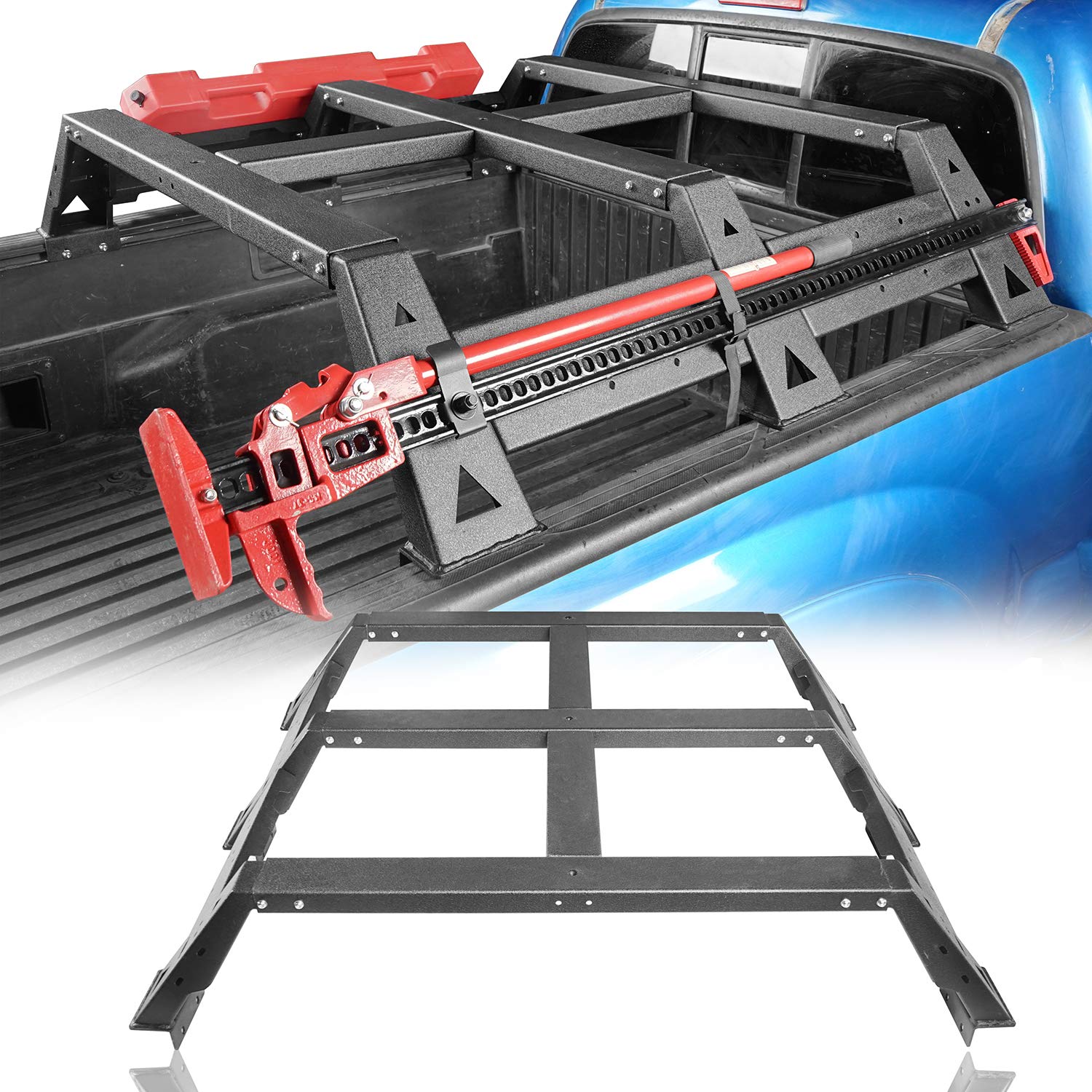 enclosed luggage rack