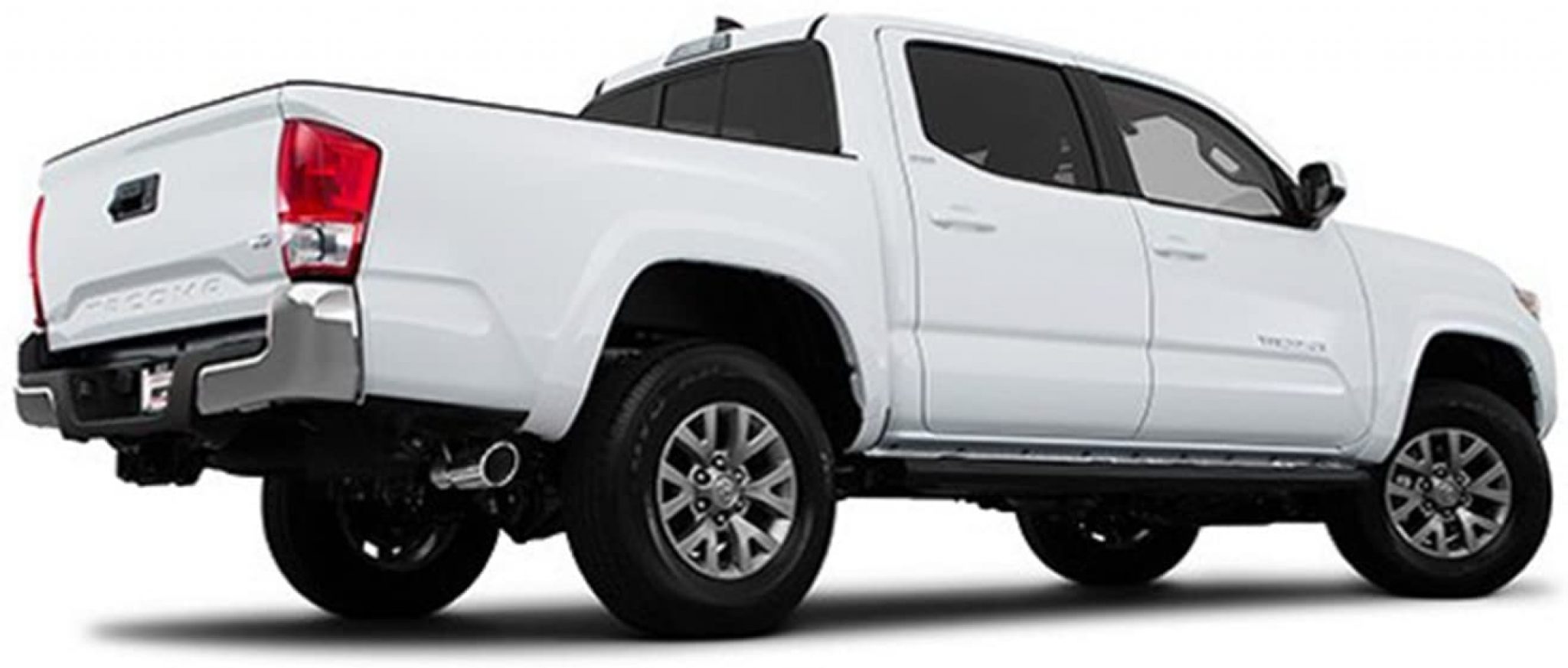 Borla 2016 Toyota Tacoma 3.5L V6 Auto 4DR CC SB S-Type 2.5in Single Left Rear Exit 4in Tip Exhaust