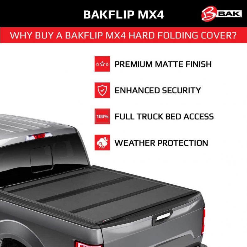 It can secure your cargo by locking you tailgate as it comes with durable prop rods that secures