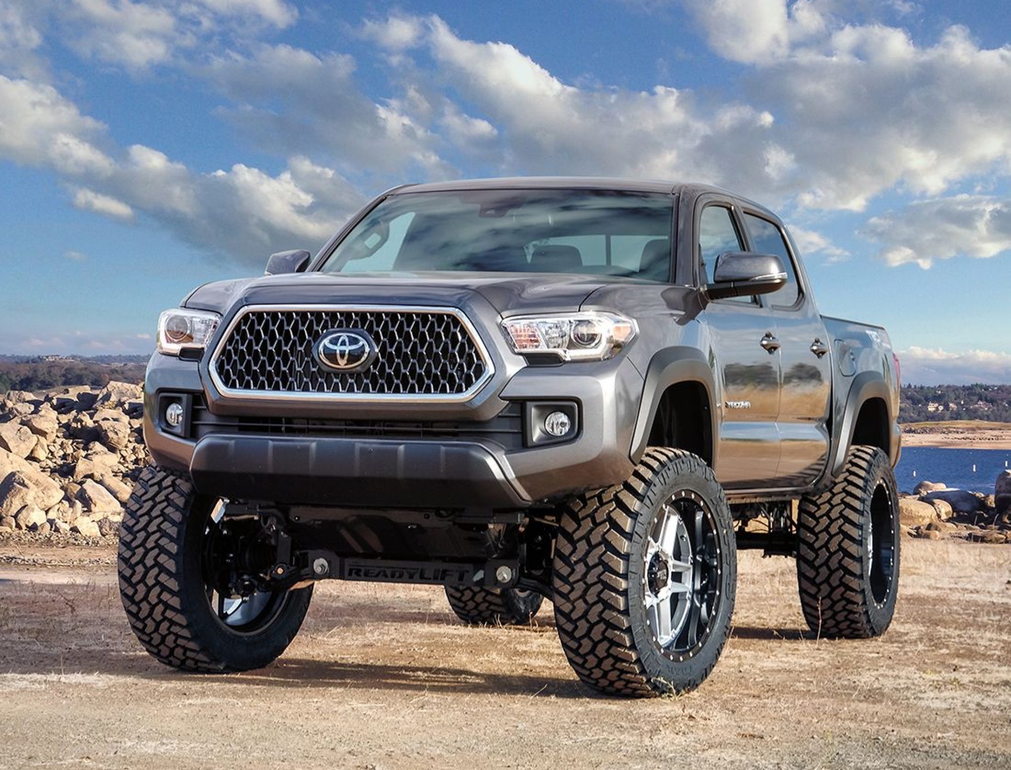 Tacoma with 6 inch Ready lift suspension lift kit