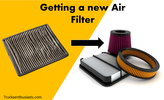 Getting a new car air filter