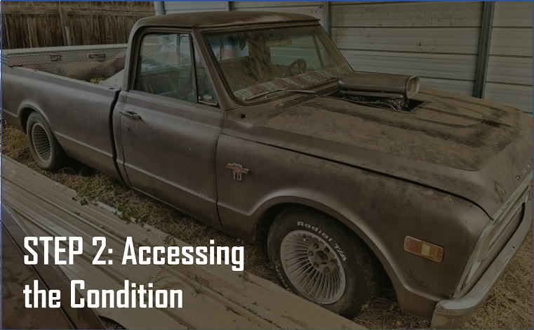 Restoring chevy 67-72 truck : Step 2 Accessing the condition