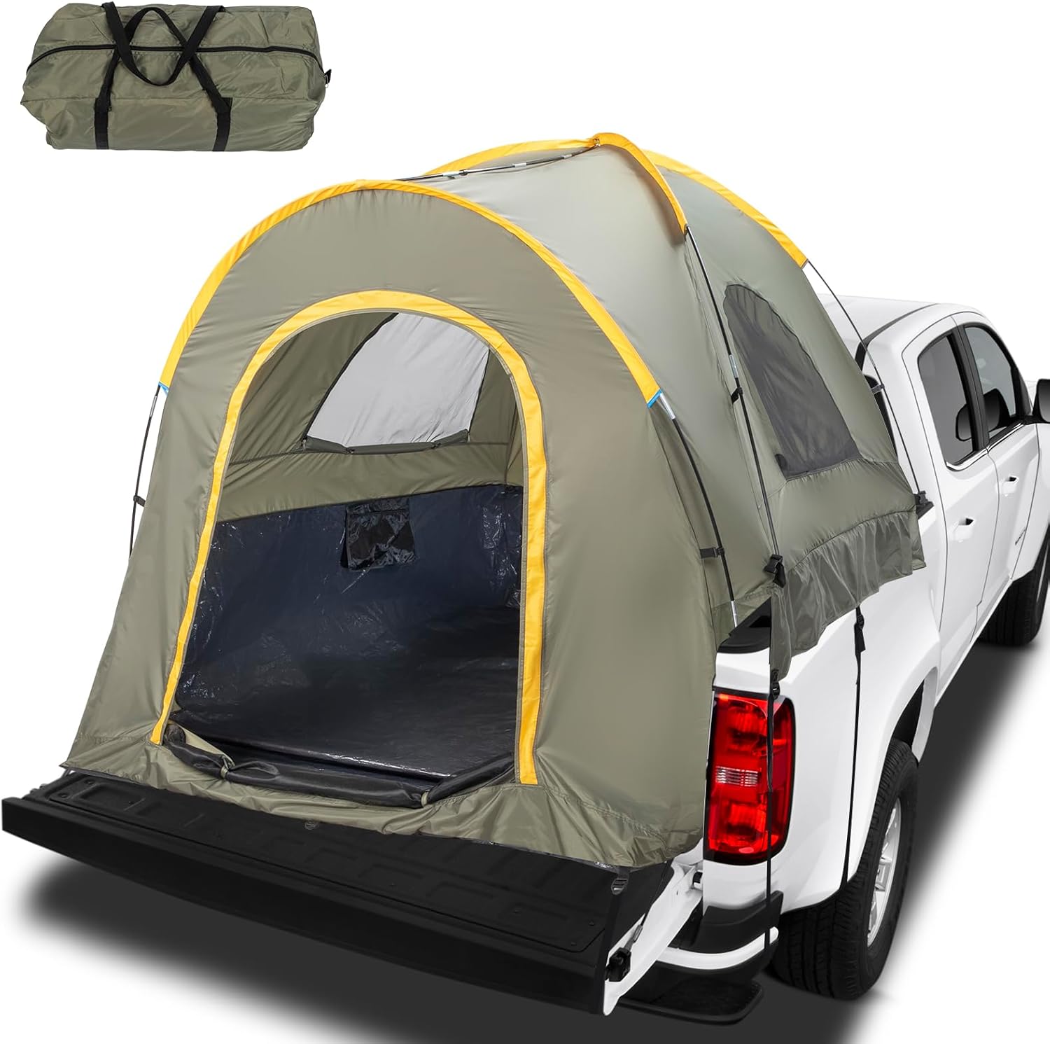 Lightening Deal | Winado Pickup Truck Bed Tent for 6.2-6.8 FT Truck Bed (From 29-08-2024 07:10 -29-08-2024 19:10)