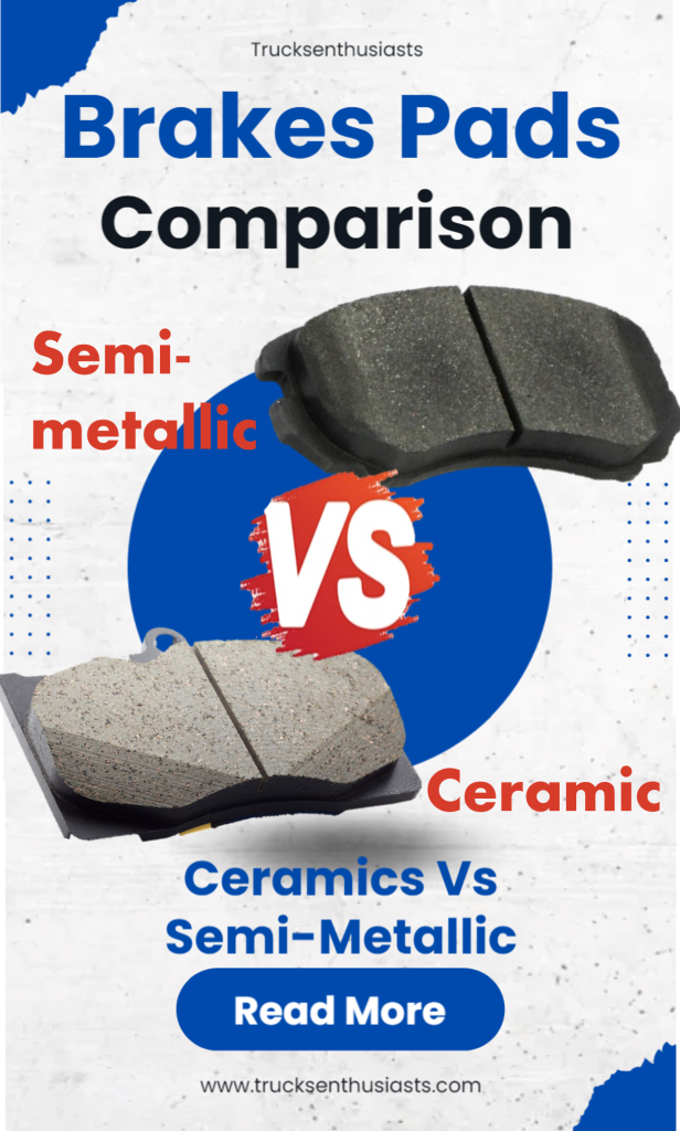 Ceramic vs Semi-metallic brake pads