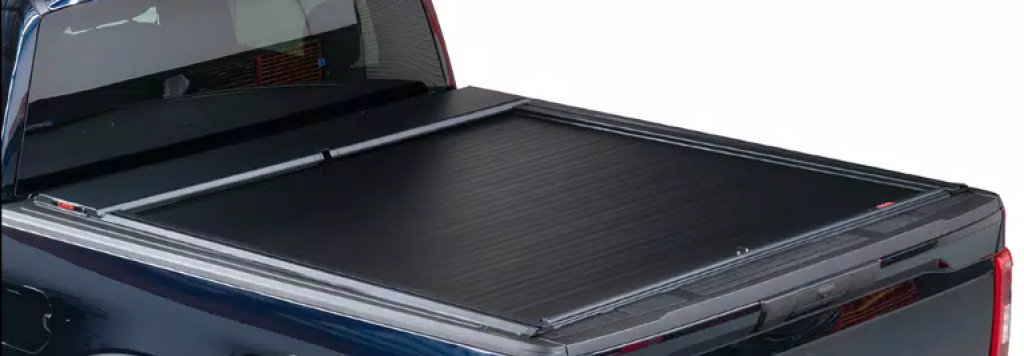 Toyota Tacoma retractable hard bed cover