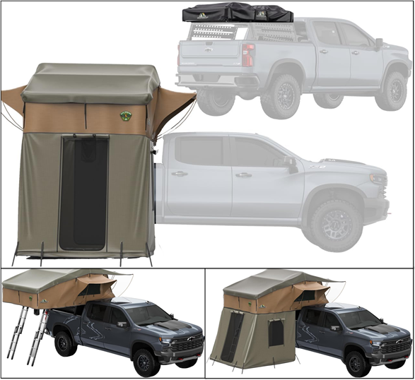 Truck tent with Annex room