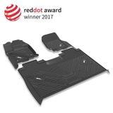 3W Floor Mats for Ford F150 SuperCrew Cab (2015-2019) Heavy Duty