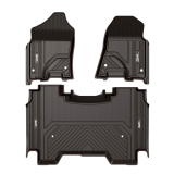 Best Floor Mats for 2019 Dodge RAM 1500 (New Models), 3W Floor Mats,Full-Crew Cab