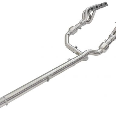 aFe Power 48-44005-YC Twisted Steel Header and Y-Pipe | Reviews & Ratings