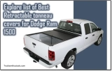 4 Top Retractable covers for Dodge RAM 1500