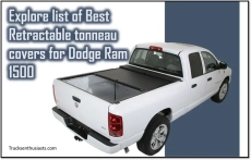 4 Top Retractable covers for Dodge RAM 1500